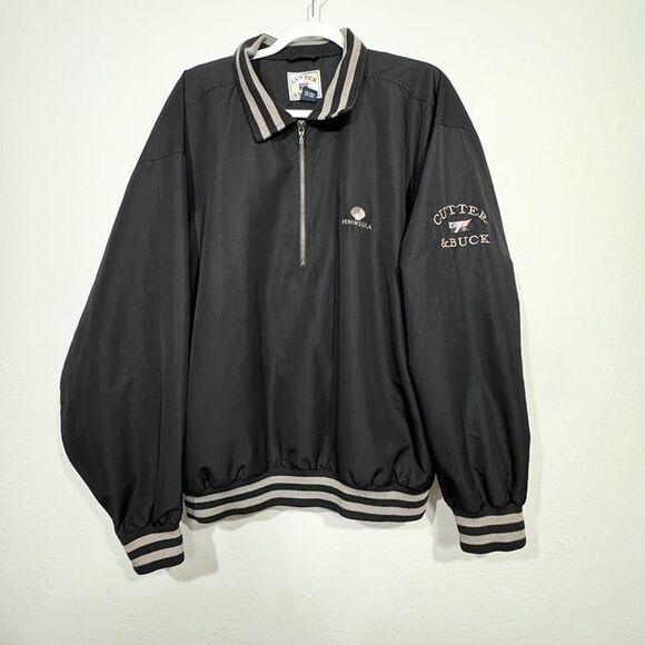 Cutter & Buck Vintage Peninsula Large Wind Soft Shell Pullover - Picture 1 of 7